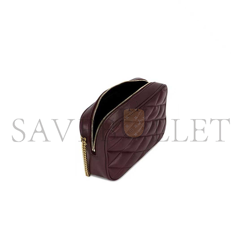 YSL CASSANDRE MATELASSÉ CARRÉ CAMERA BAG 8414391EL076195 (18*13*6cm)